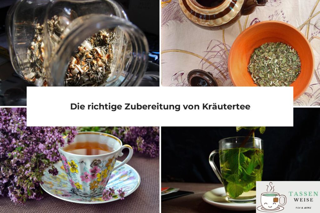 Kräutertee Zubereitung