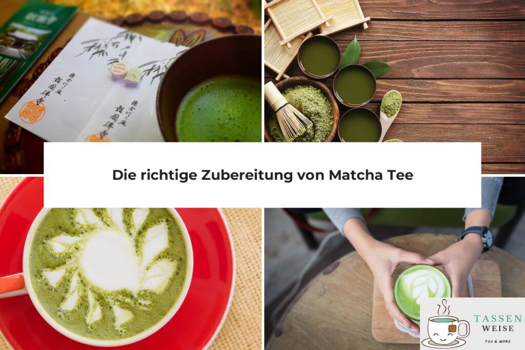 Matcha Tee Zubereitung