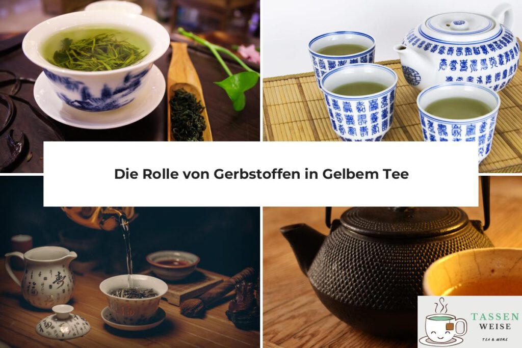 Gelber Tee Gerbstoffe