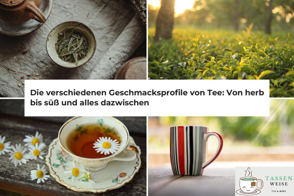 Tee Geschmacksprofile