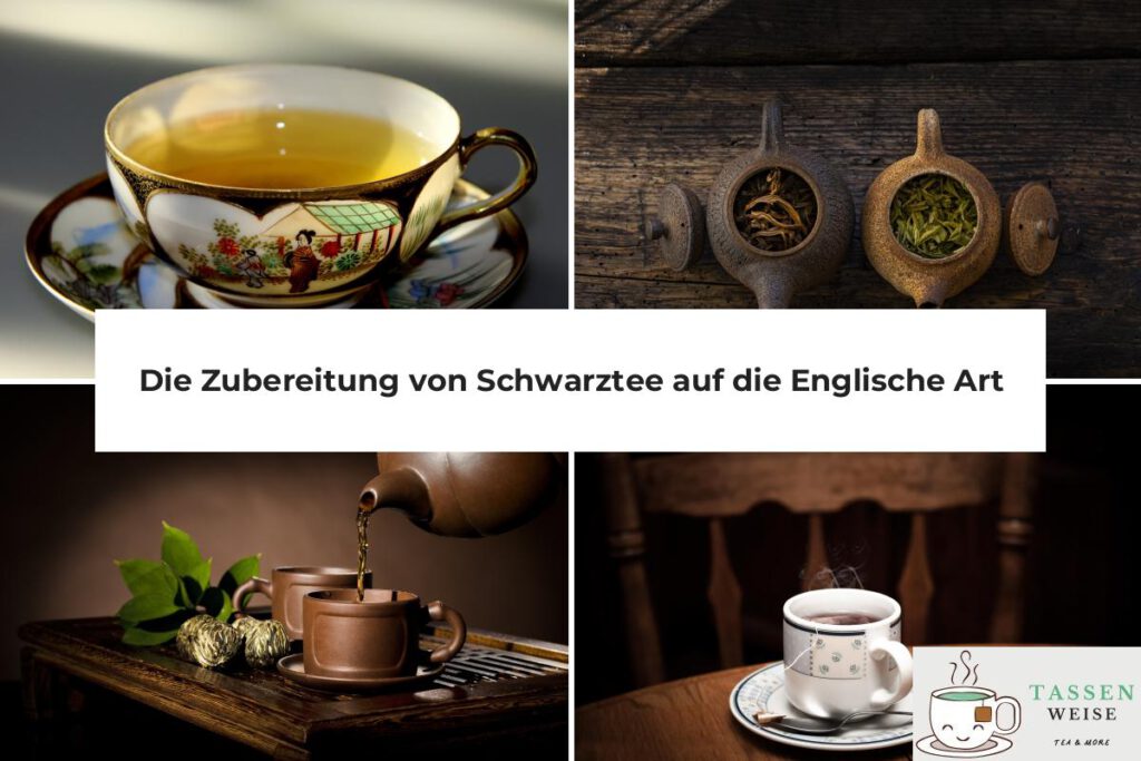 Schwarzer Tee Englische Art