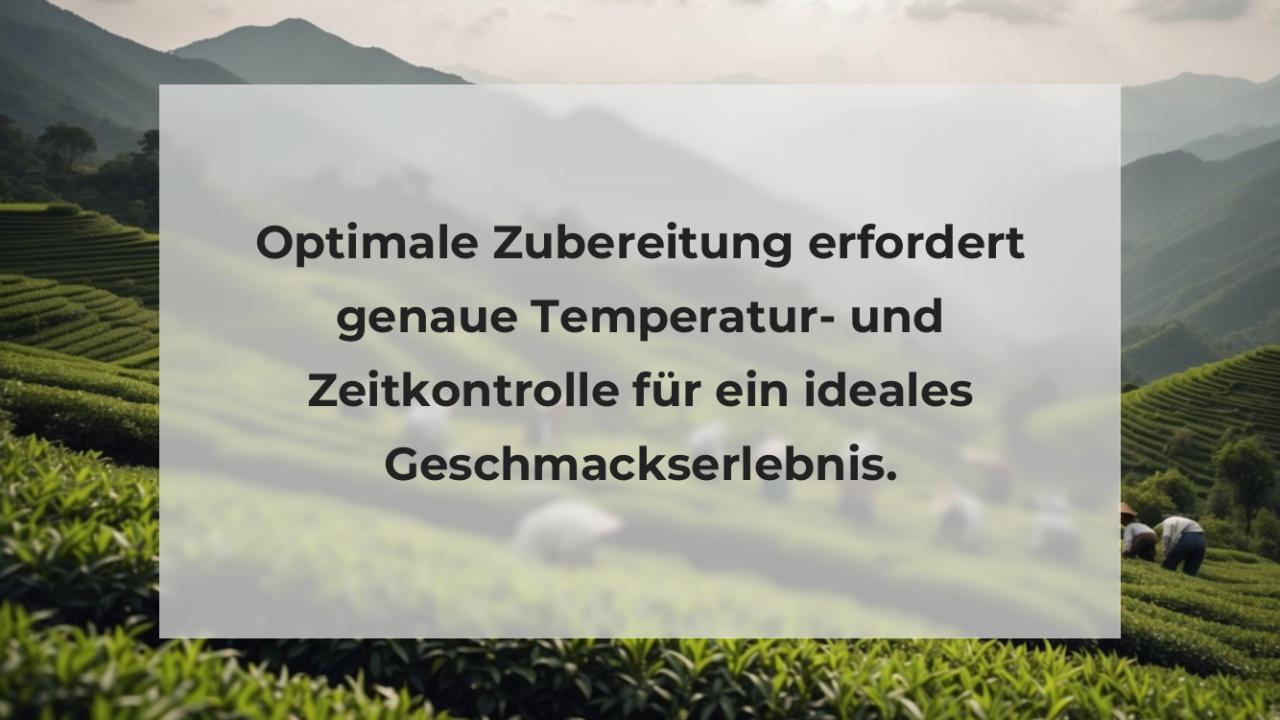 Optimale Zubereitung erfordert genaue Temperatur- und Zeitkontrolle für ein ideales Geschmackserlebnis.