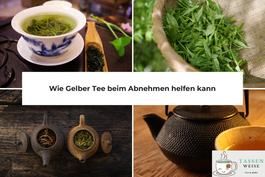 Gelber Tee zum Abnehmen